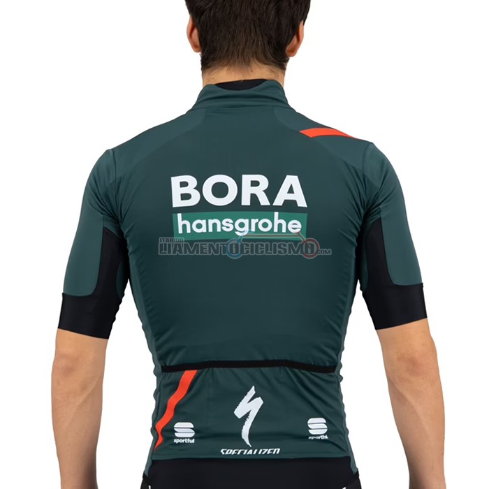 Abbigliamento Ciclismo Bora-Hansgrone Manica Corta 2021 Verde